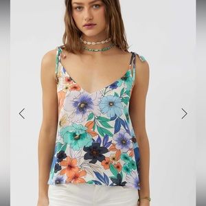 NWT O’Neill Topher Floral Top
